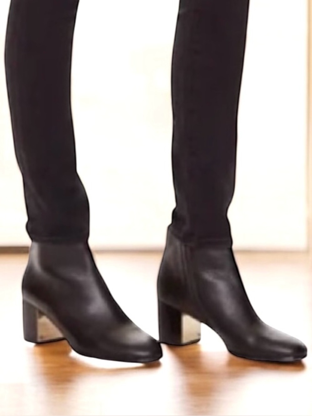 Tory Burch Cleveland Booties Black Ankle Boots Women